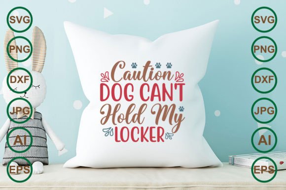 Caution Dog Can't Hold My Locker T-shirt