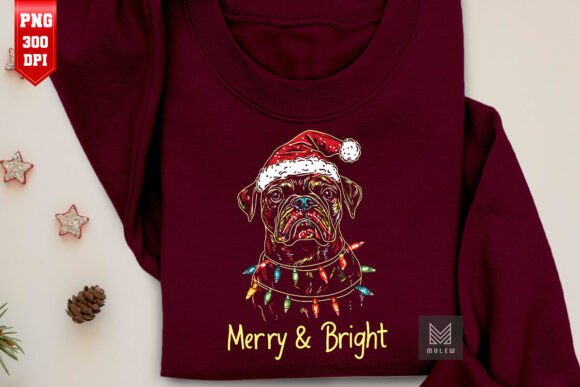 Christmas Boxer Dog Sublimation PNG Review