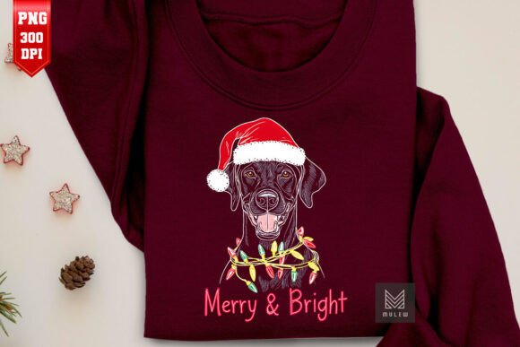 Christmas Doberman Pinscher Dog PNG Review