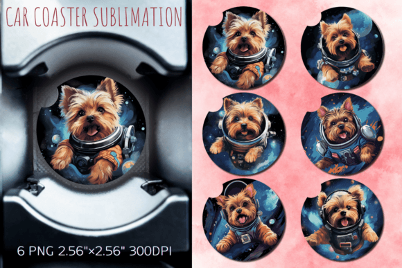 Cute Astronaut Yorkshire Terrier Dog Car: A Designer's Honest Take