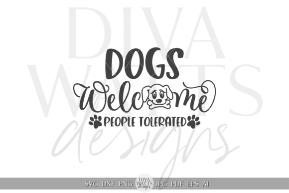 Dogs Welcome Sign Clipart SVG: A Designer's Review