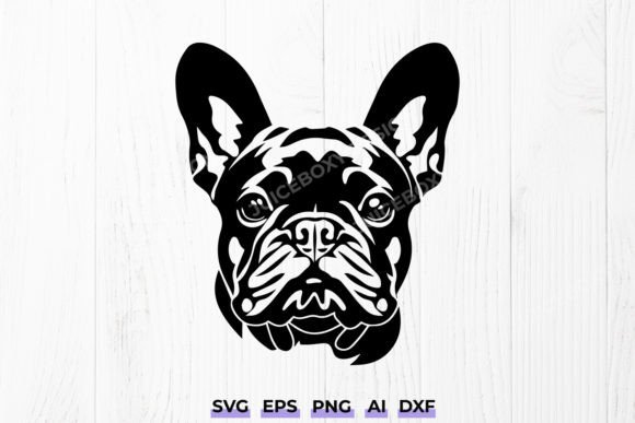 Frenchie Dog French Bulldog Silhouette