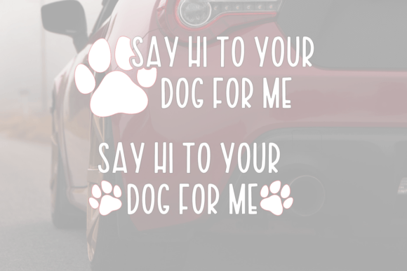 Say Hi to Your Dog for Me – A Design Review